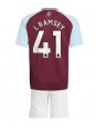 Aston Villa Jacob Ramsey #41 Kotipaita Lasten 2024-25 Lyhythihainen (+ shortsit)